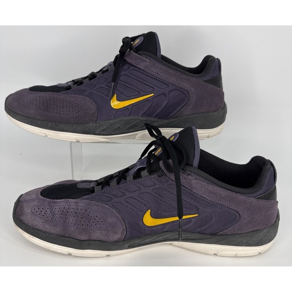 Nike SB Vertebrae Skate Shoes Men's 13 Purple Yellow FD4691-500